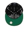 【海外限定 日本未発売】ドジャース キャップ 帽子NEW ERA ニューエラ 59FIFTY Los Angeles Dodgers UPSIDE DOWN ブラック/ホワイト
