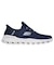 SKECHERS スケッチャーズ SLIP-INS スリップインズ グライドステップ ゼフィール 233011 BBK GRY NVY