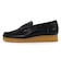 Clarks Originals クラークス オリジナルズ WALLABEE LOAFER レディース ワラビーローファー 26177721 ブラックスムースレザー