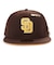 【海外限定 日本未発売】サンディエゴ パドレス キャップ 帽子NEW ERA ニューエラ 59FIFTY Day 2025 ブラウン