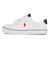 【13cm～18cm】POLO RALPH LAUREN ポロラルフローレン SAYER EZ セイヤー EZ RF103551 ホワイト/ネイビー/レッド