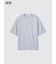 エアリズムコットンオーバーサイズTシャツ/5分袖