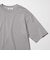 エアリズムコットンオーバーサイズボーダーTシャツ