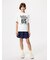 エアリズムコットングラフィッククルーネックTシャツ