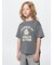 エアリズムコットングラフィッククルーネックTシャツ