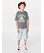 エアリズムコットングラフィッククルーネックTシャツ
