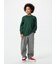 ソフトニットフリースクルーネックTシャツ