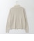 ダブルジップハイネックニットカーディガン  [91112632]natural mist