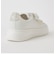 パールビジュー付きリボンスニーカー