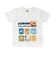スクエア集合柄Tシャツ