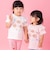 ペロペロチョコアップリケ袖フリルTシャツ