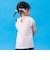 フリル襟アップリケボーダーTシャツ