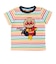 アップリケマルチボーダーTシャツ
