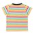 アップリケマルチボーダーTシャツ