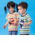アップリケマルチボーダーTシャツ