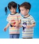アップリケマルチボーダーTシャツ