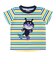アップリケマルチボーダーTシャツ