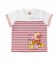 お座りアンパンマン切替ボーダーTシャツ