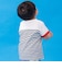 お座りアンパンマン切替ボーダーTシャツ
