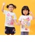 ドキンちゃんコキンちゃんちらっと振り向きTシャツ