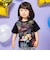 光る花火柄半袖Tシャツ