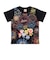 光る花火柄半袖Tシャツ