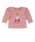 パフスリーブアップリケ9分丈Tシャツ