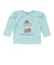 パフスリーブアップリケ9分丈Tシャツ