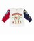 袖プリントカレッジロゴ長袖Tシャツ
