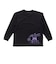 だだんだんBIGアップリケ長袖Tシャツ大人
