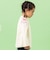 袖お顔アップリケプルオーバー