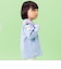 袖お顔アップリケプルオーバー