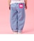 ワッペン付きデニムパンツ