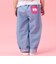 ワッペン付きデニムパンツ