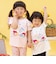 ドキンちゃんコキンちゃんハートHUG半袖Tシャツ