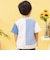 パッチワーク半袖Tシャツ