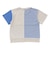 パッチワーク半袖Tシャツ