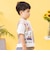 パッチワーク半袖Tシャツ