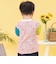 アンパンマンお顔ボーダー半袖Tシャツ