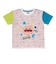 アンパンマンお顔ボーダー半袖Tシャツ