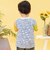 アンパンマンお顔ボーダー半袖Tシャツ