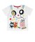 アップリケヘッドフォン半袖Tシャツ
