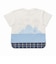 海柄切替半袖Tシャツ