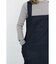 リネンスクエアクロスエプロン ネイビー ｜ fog linen work