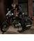 本革 プロテクター付シングルライダースジャケット メンズ リューグーレザーズ SRS10A