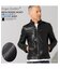 Liugoo Leathers 本革 メッシュレザー シングルライダースジャケット SRS15A