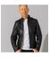 Liugoo Leathers 本革 メッシュレザー シングルライダースジャケット SRS15A