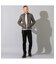 Liugoo Leathers 本革 メッシュレザー シングルライダースジャケット SRS15A