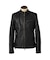 Liugoo Leathers 本革 メッシュレザー シングルライダースジャケット SRS15A