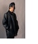 Liugoo Leathers 本革 レザーロングファラオコート メンズ COT56A